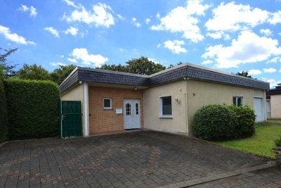 Freistehender Bungalow, ca. 123 m² Wohnfläche, 850 m² Grundstück, Garage, Sack