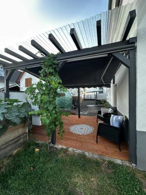Helle 4,5 Zimmer-Wohnung mit eigenem Eingang, Garten & Pool in Hainburg