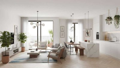 Barrierefreie 2-Zimmer-Wohnung mit Terrasse – ideal für Singles - QNG(ab 1,46% p.a.) Q1.07