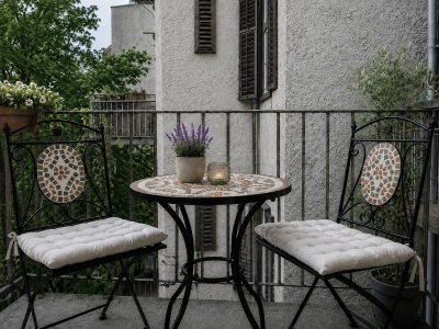Stilvoller Altbau mit Balkon