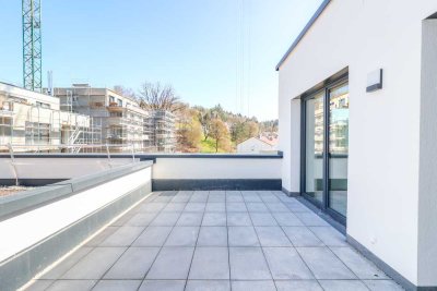 Ihr neues Penthouse: Lichtdurchflutetes Wohnerlebnis mit sonniger Dachterrasse und Traumküche