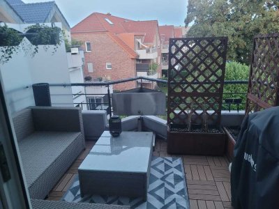 Helle 3-Zimmer Maisonette-Wohnung mit Balkon in Würselen