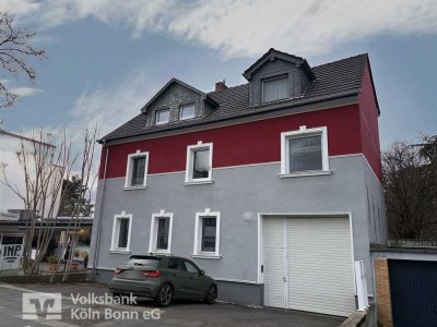 Bonn-Duisdorf - Wohnen und Arbeiten im modernen Einfamilienhaus + Büro, Lager, Innenhof und Garten