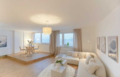 Hochwertige Wohnung mit großartigem Ausblick aus der 22 Stock - provisionsfrei!