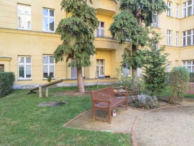 HOMESK - Vermietete 2-Zimmer-Terrassenwohnung im Altbau in Pankow