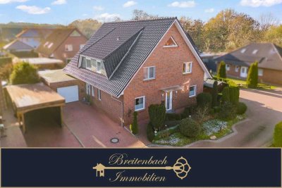Zweifamilienhaus mit Komfortplus – Kamin, Garten, Terrasse und mehr
