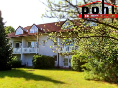 Gepflegtes 1-Zimmer Appartement mit Blick in den Park! Terrasse + TG + voll möbliert!