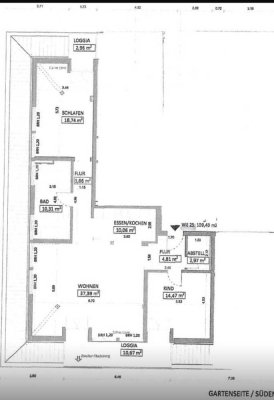 3-Zimmer-Wohnung in Stadtfeld West: Saniertes Zuhause mit Balkon
