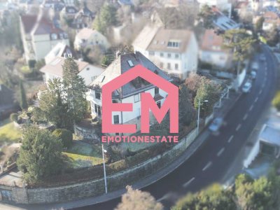 Architektur in zeitloser Schönheit: Jugendstilvilla in Aussichtslage