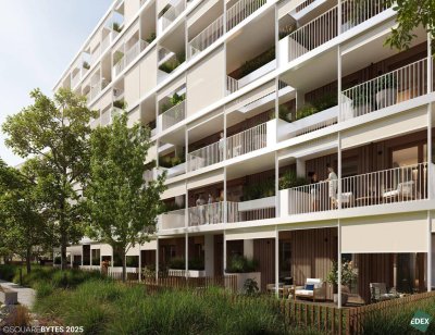 VILLAGE IM DRITTEN | 4-Zimmer Erstbezug mit zwei Balkonen