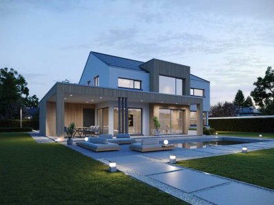 Lichtdurchflutetes Wohnen mit modernem Design