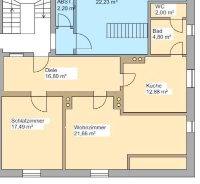 2-Zimmer-Wohnung im DG in Mittenwald