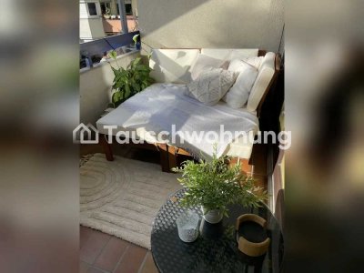 Tauschwohnung: Gemütliche 1,5 Zimmer in Wiehre mit großem Balkon zum Tausch