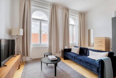 Stilaltbau Wien Mitte, U3 Landstrasse, 4. Liftstock, Innenstadt vor der Tür, geräumiges Studio (VIE39)