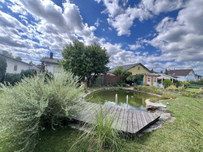 Ruheoase mit Schwimmbiotop in Eggendorf zwischen Baden und Wiener Neustadt!