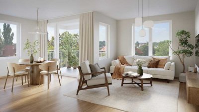 Stilvolle 3-Zimmer-Wohnung im SCHÖNBUCH QUARTIER