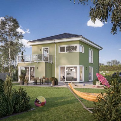 EIN PLATZ FÜR FAMILIENGLÜCK UND KINDERLACHEN - IHRE NEUE VILLA IM GRÜNEN! TEL.: 0171 4863595