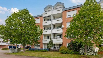 Wohnkomfort pur: 3-Zimmer-Wohnung mit Loggia, Aufzug und eigenem Stellplatz in Radefeld