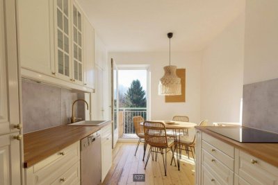 226 Immobilien | ALTBAUWOHNUNG Innsbruck-SAGGEN. FISCHGRÄT. SÜDWESTBALKON.