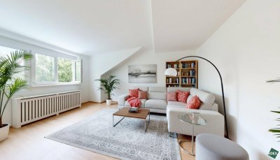Schöne 3-Zimmer-Wohnung in bester Grinzinger Grünlage