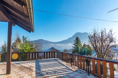 Ein- oder Zweifamilienhaus in Bestlage „Am Huemerhof“ mit traumhaftem Traunseeblick