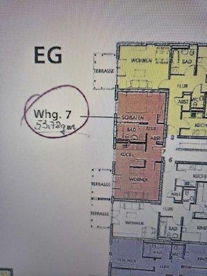 Barrierefreie 2-Zimmer-Erdgeschosswohnung mit Terrasse in Glienicke/Nordbahn