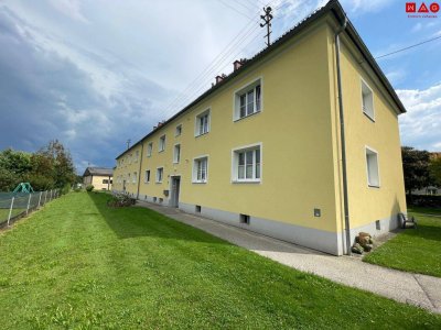Praktisch geschnittene 2-Raum-Wohnung in zentraler Lage von Grieskirchen - HIGHLIGHT: separate Küche mit Fenster.