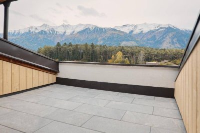 Exklusive 3 Zimmer - Penthouse über 2 Geschoße mit Bergblick am Mieminger Plateau