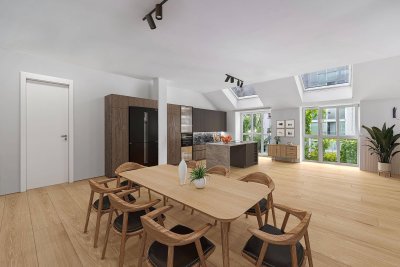 DG-Wohnung mit Balkon und Potential in Hofruhelage