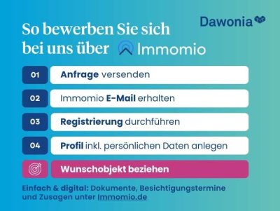 Gemütliche 2-Zimmer-Wohnung sucht neue Mieter