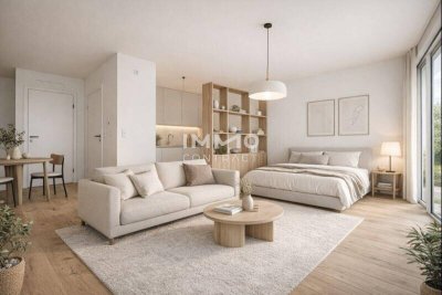 Charmante 1-Zimmer-Gartenwohnung mit Terrasse – ruhig &amp; sonnig