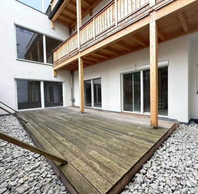 Kompakt, modern, grün - Wohnung mit Terrasse