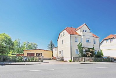 Mehrfamilienhaus mit 3 Wohnungen und großem Werkstattgebäude in Jessen (Elster) OT Holzdorf
