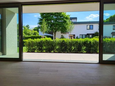 NEUBAU-WOHNUNG IM ERDGESCHOSS EINER MODERNEN STADTVILLA IN MEERBUSCH-BÜDERICH ZU VERMIETEN...