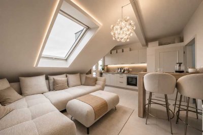 Sofort bezugsfertig – Charmante 2-Zimmer-Dachgeschosswohnung mit Stil