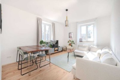 Exklusives Wohnen in München-Nymphenburg – Top-sanierte und helle 4-Zimmer-Wohnung