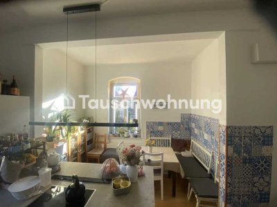 Tauschwohnung: Suche bezahlbare Wohnung, biete ruhige Wohnung im Grünen
