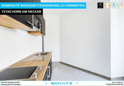 Kompakte Maisonettewohnung – für Studierende, Singles & Pendler