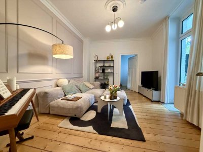 Stilvolle Altbauwohnung mit eigenem Garten - Nähe Volksgarten in Düsseldorf
