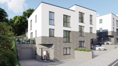 Neubau von 2 Doppelhaushälften in Witten-Herbede