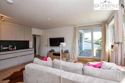 Praktisch gelegene 3-Zimmer-Wohnung mit Dachterrasse