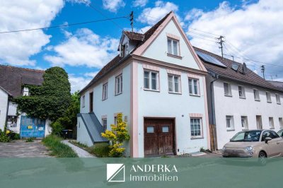 Historisches Stadthaus unter Denkmalschutz in Günzburg - sanieren und Wert schaffen!