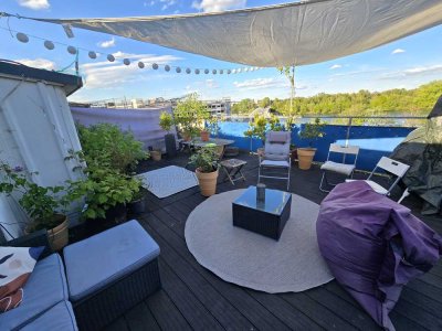 Dachterrassenparadies mit Mainblick