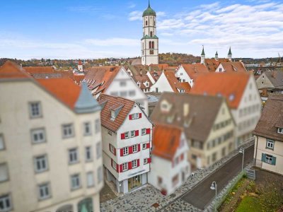 Geschmackvolle, helle 2,5-Zimmer-Maisonette-Wohnung mit Charme im Herzen von Biberach an der Riß
