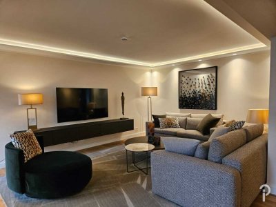 Inselstraße - Luxuriöse 4 Zimmer-Wohnung vollmöbliert mit Blick in den Hofgarten