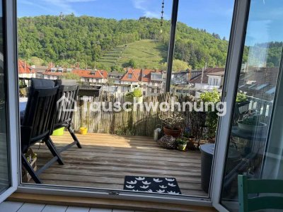 Tauschwohnung: Lichtdurchflutete Altbauwohnung mit Weitblick
