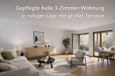 Gepflegte 3-Zimmer-Wohnung in ruhiger Lage von Dürrbachau