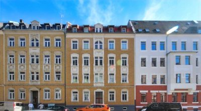 Solide Kapitalanlage: Vermietete 2-Zimmer-Wohnungmit Balkon in Plauen