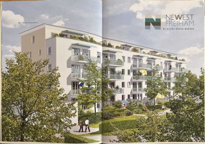 Moderne 2-Zimmer-Wohnung mit Balkon in München Freiham