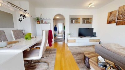 Helle 2-Zimmer-Wohnung mit Balkon im Herzen von Ottobrunn